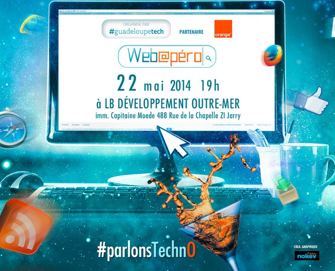 Quand Guadeloupetech fait rimer web@péro et #parlonstechno