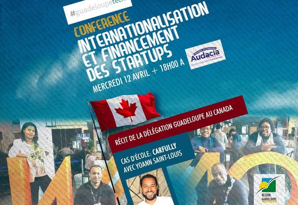 Conférence en Guadeloupe : quand Yoann Saint-Louis raconte Carfully, startup made in Caraibe