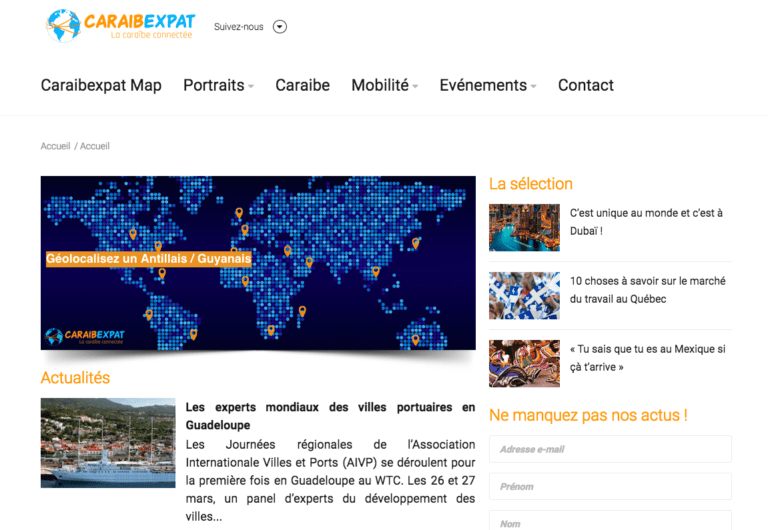 Blog et Caraibe : Focus sur Caraibexpat