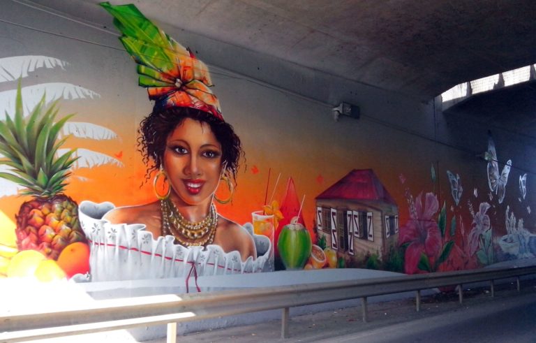 En Guadeloupe, 10 jolies fresques qui captent le regard
