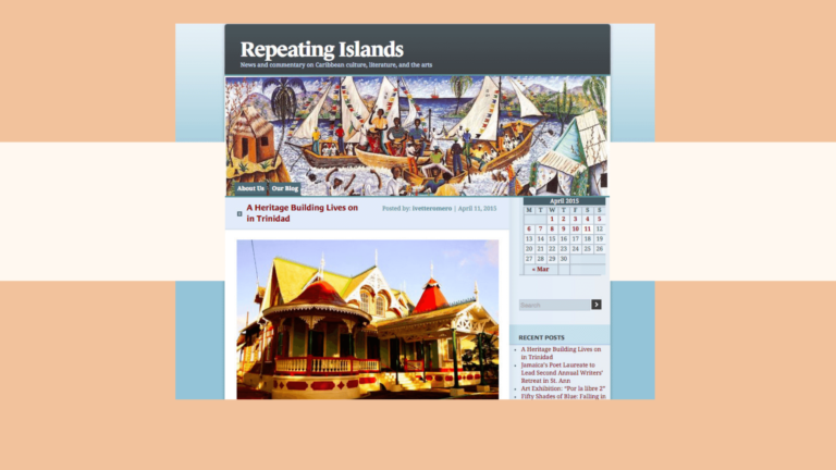 Blog et Caraibe : Focus sur Repeatings Islands