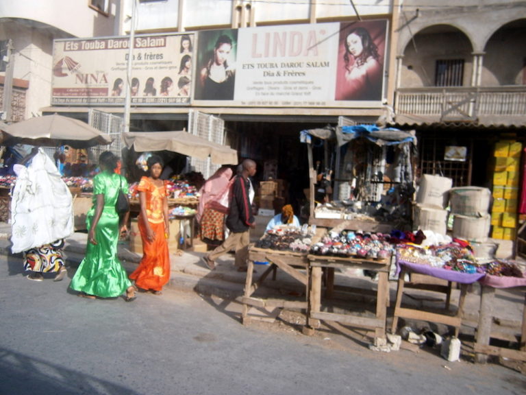 En balade à Dakar, au Sénégal