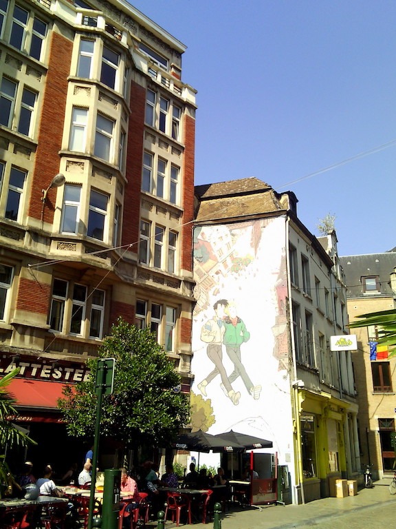 En balade à Bruxelles