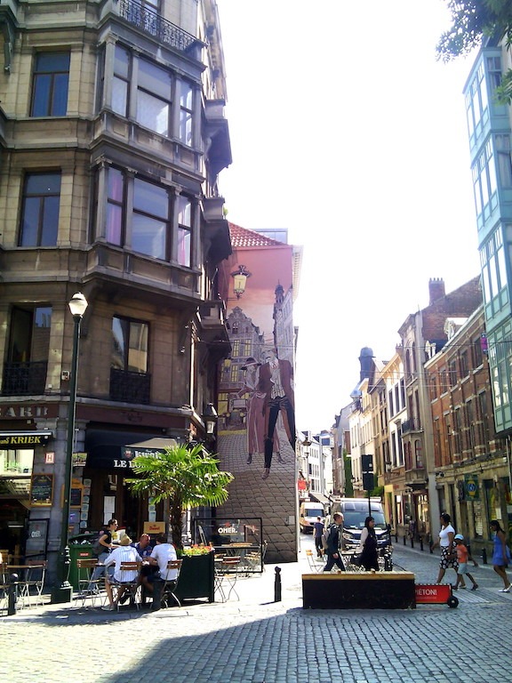 En balade à Bruxelles