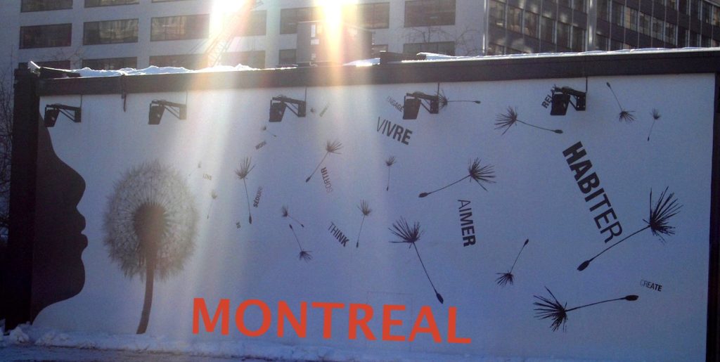 Direction Montréal !