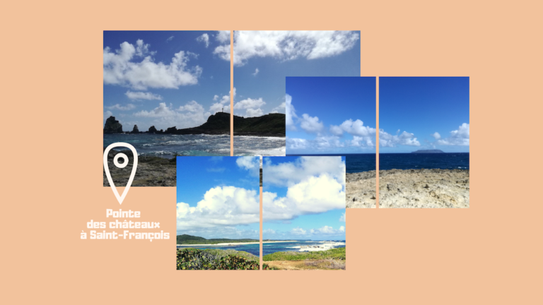 Lieu de rêve en Guadeloupe : la Pointe des Châteaux à Saint-François