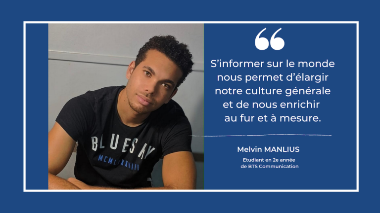#SoCaribbean : Melvin Manlius, étudiant, jeune et ambitieux