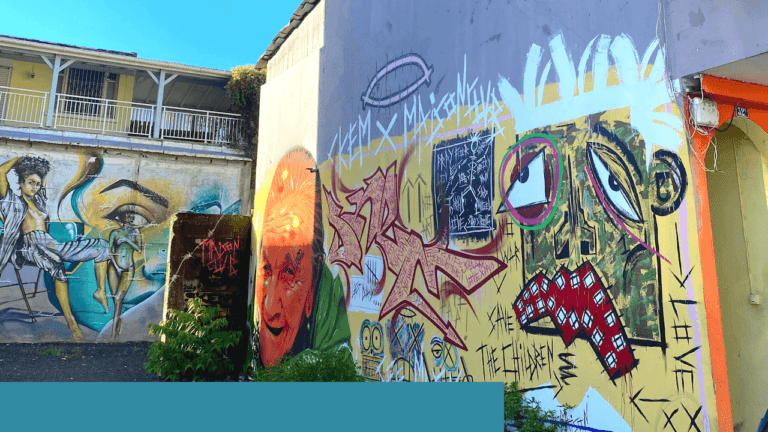 Street art en Guadeloupe : explosion de couleurs à Pointe-à-Pitre