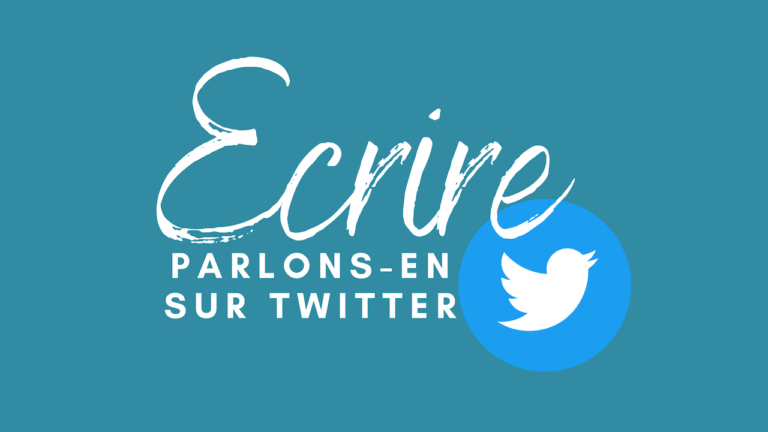 Sur Twitter, parler d’écriture suscite intérêt et commentaires