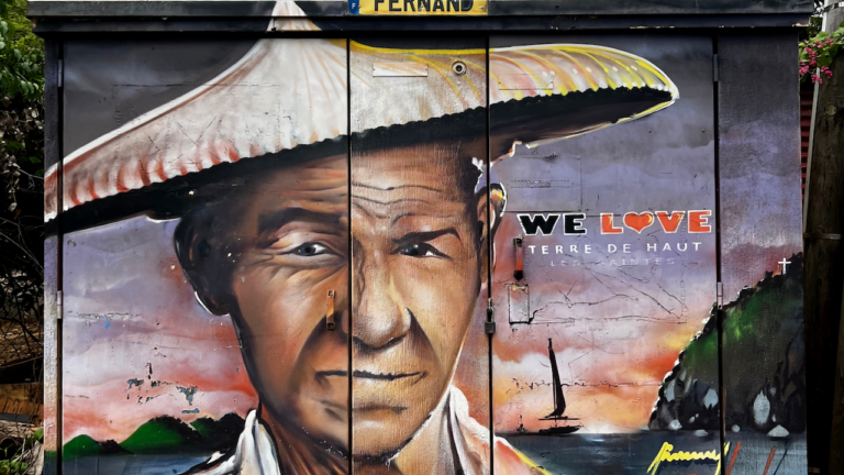 Street art en Guadeloupe : 5 jolies oeuvres à Terre-de-Haut
