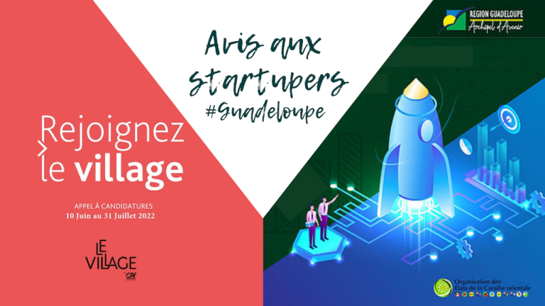 Guadeloupe : deux intéressants appels à candidatures pour les startups