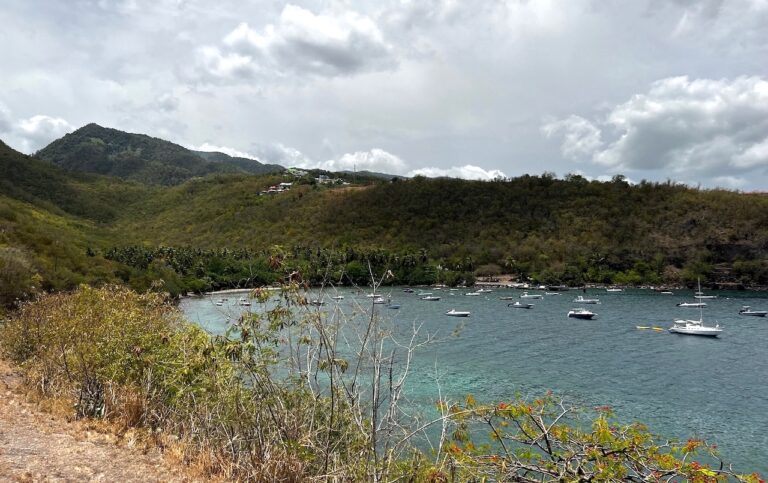 Lieu de rêve en Guadeloupe : la splendide Anse à la Barque entre Bouillante et Vieux-Habitants