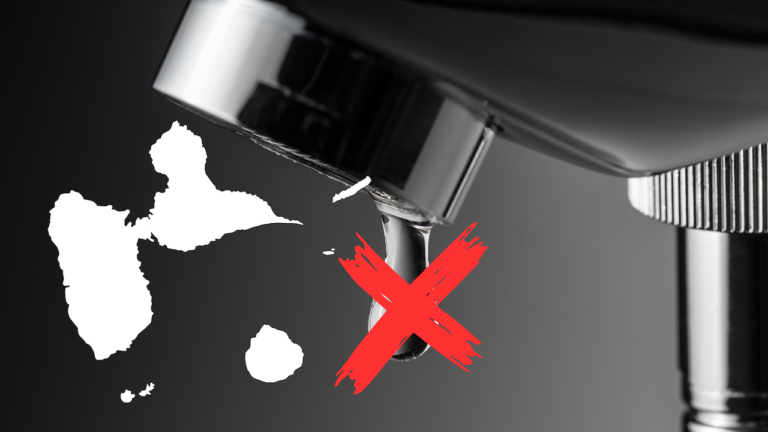 Guadeloupe : #JourneeMondialeDelEau, pas une goutte au robinet !