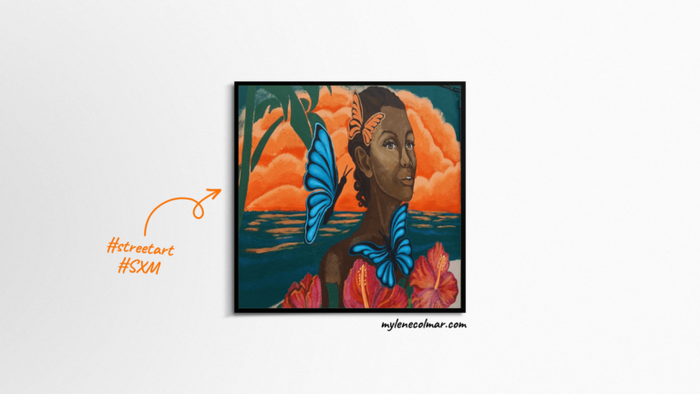 Street art à Sint Maarten : 4 oeuvres très colorées et inspirantes