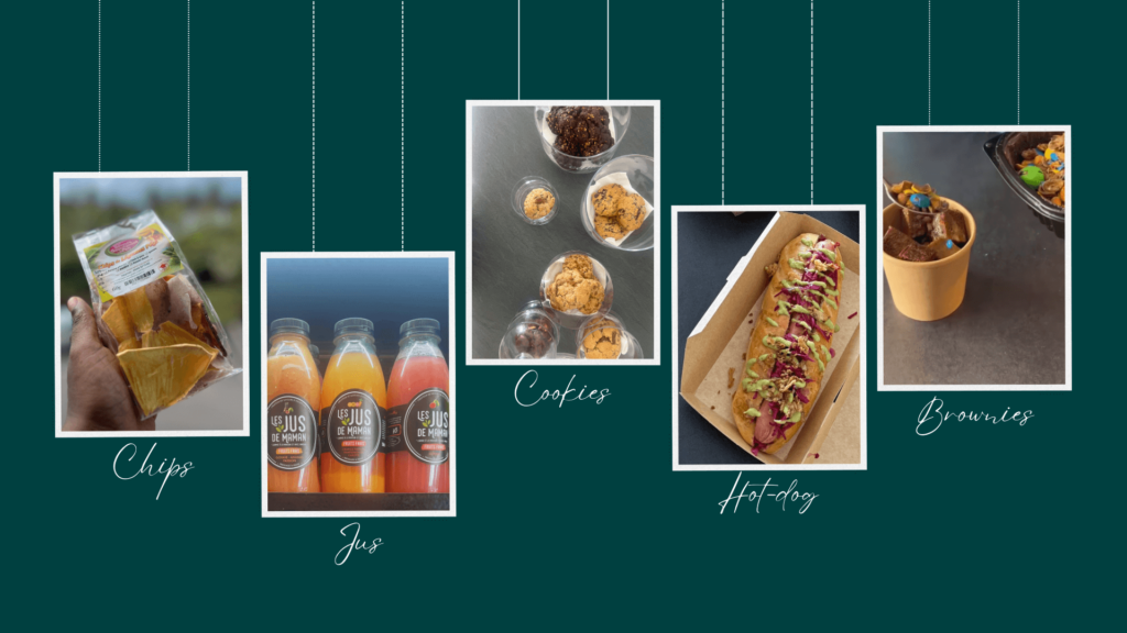5 best sellers à Foodîles le lab, tiers-lieu en Guadeloupe