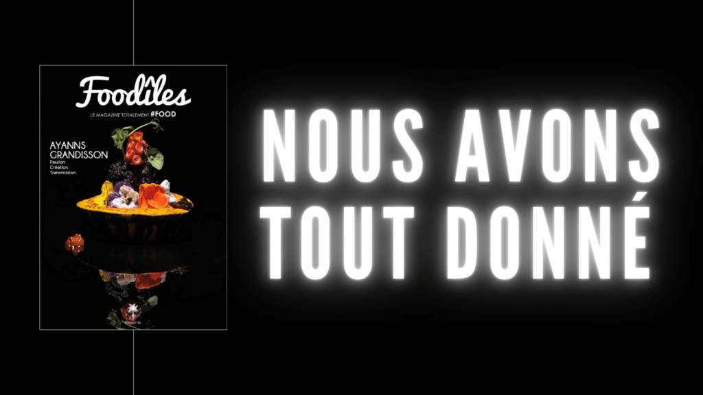 Numéro 15 du magazine Foodîles : un collector (vraiment, vraiment) très spécial