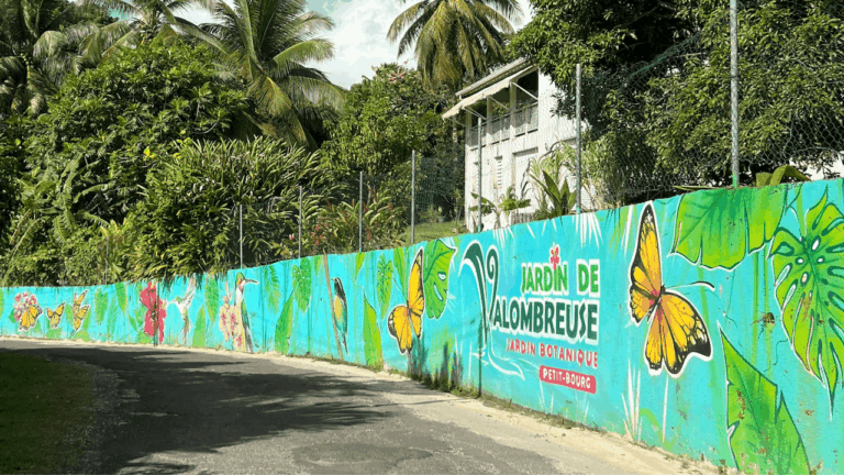 Street art en Guadeloupe : bienvenue au Jardin de Valombreuse