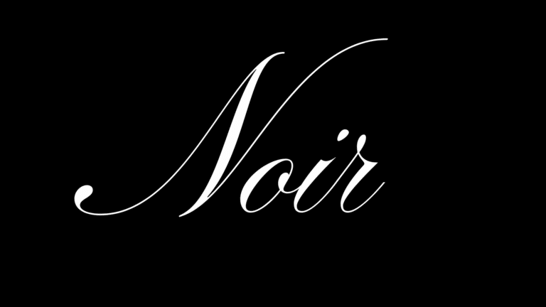 #Flashback : NOIR
