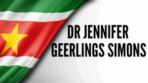 Dr Jennifer Geerlings Simons, première femme à présider le Suriname