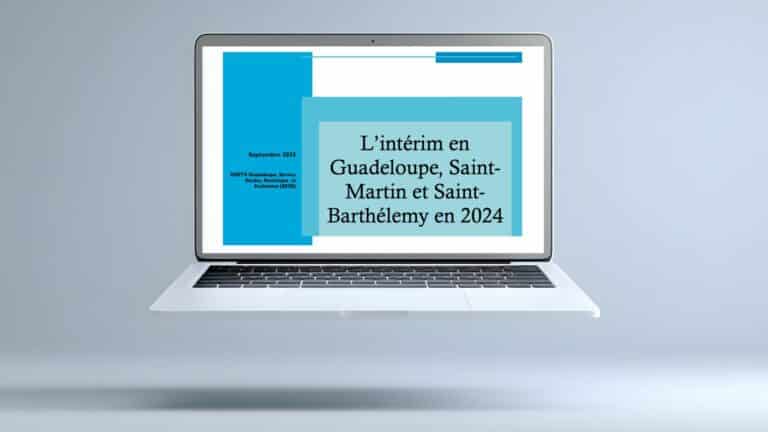 Intérim en recul : la Guadeloupe et les Îles du Nord perdent leur élan en 2024